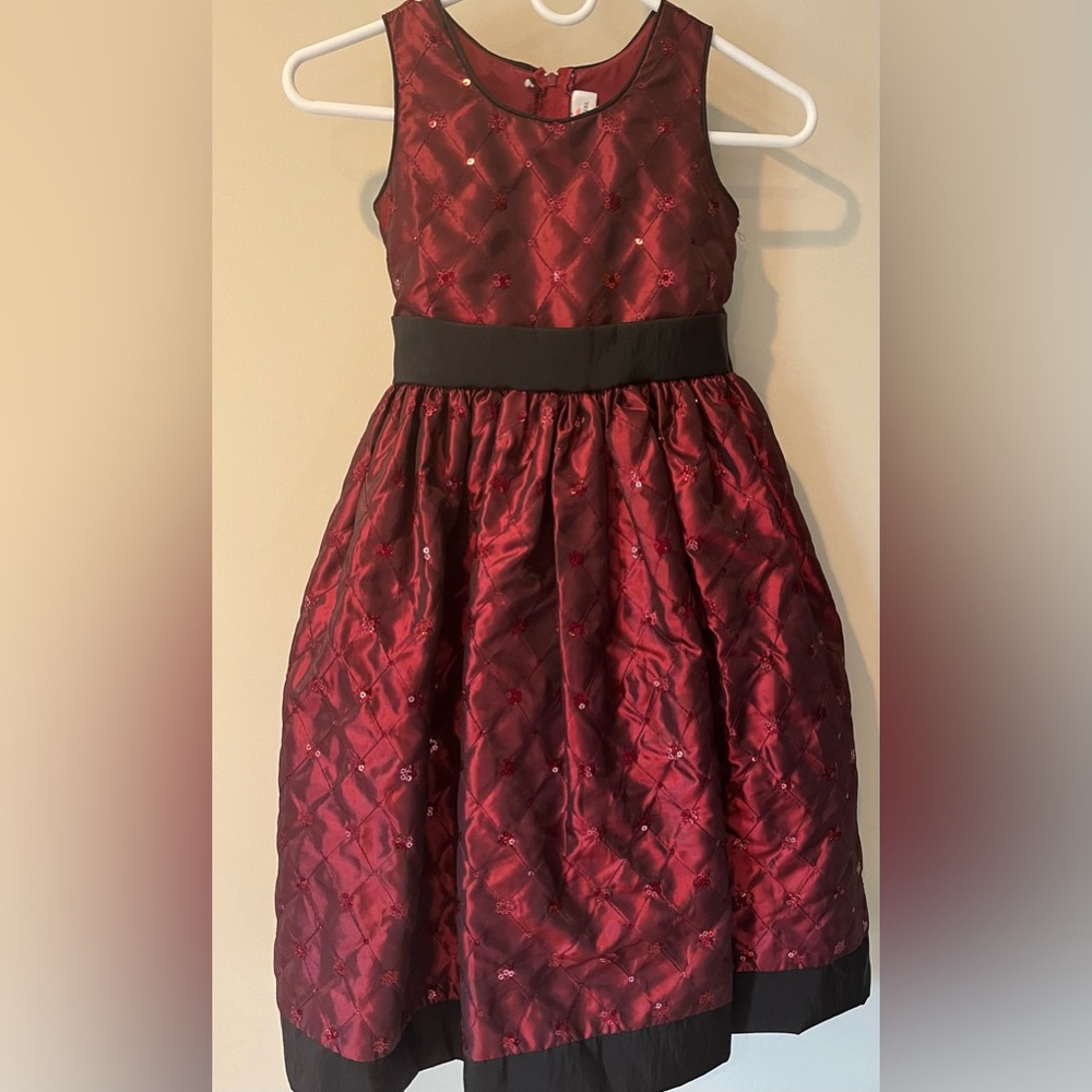 Girls Red Dress